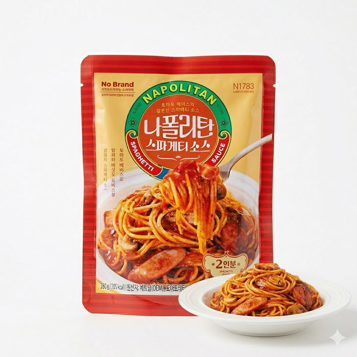 NoBrand Napolitan Spaghetti Pasta Sauce Korean Style Tomato Pasta Sauce 260g