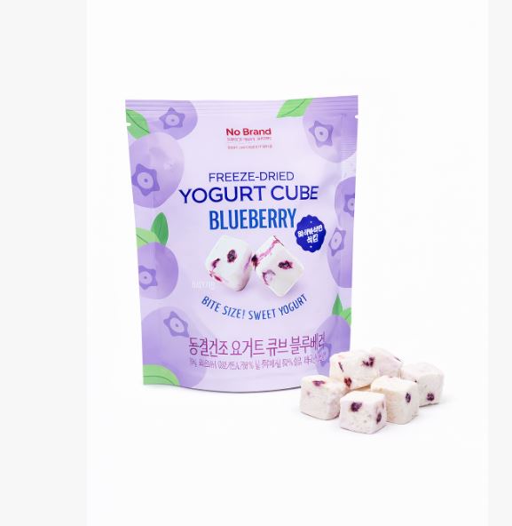 NoBrand Freeze-Dried Yogurt Cube Blueberry 30g