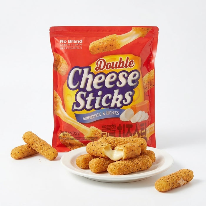 노브랜드 쫀득한 더블치즈스틱 800g (냉동)