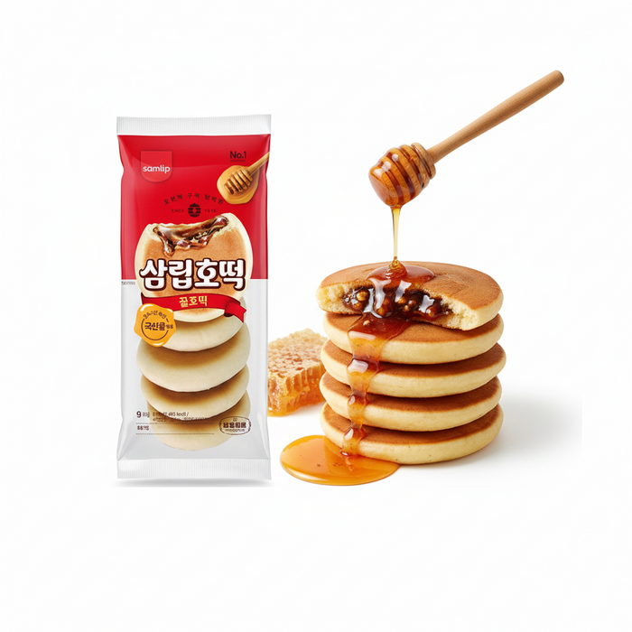 삼립 호떡 (옛날 꿀호떡) 9입 513g