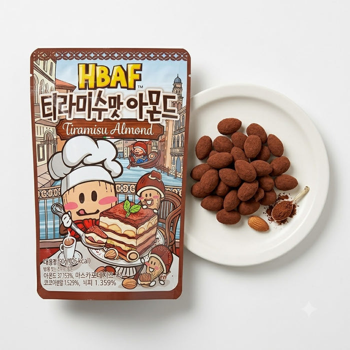 HBAF 提拉米苏风味杏仁 190g