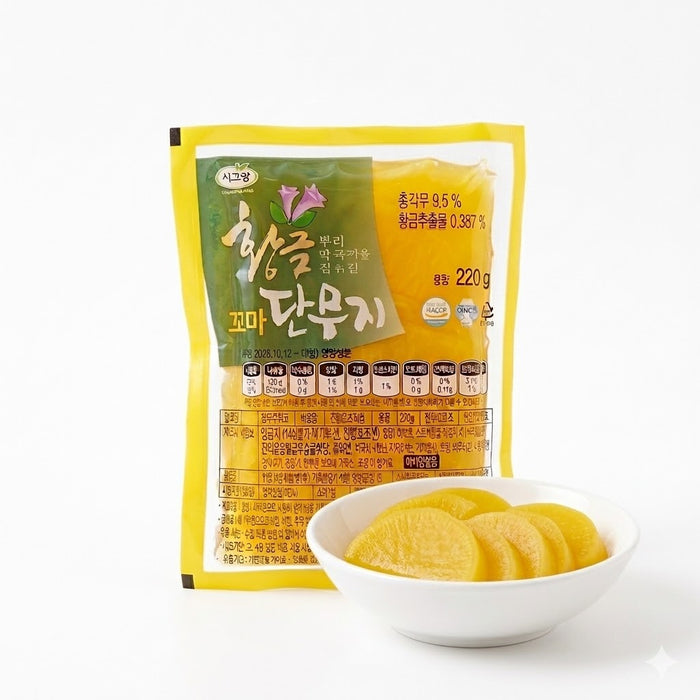 新格兰 黄金迷你腌萝卜 220g