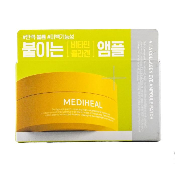MEDIHEAL Vita Collagen Eye Ampoule Patch 60 Sheets – Brightening & Firming Eye Care