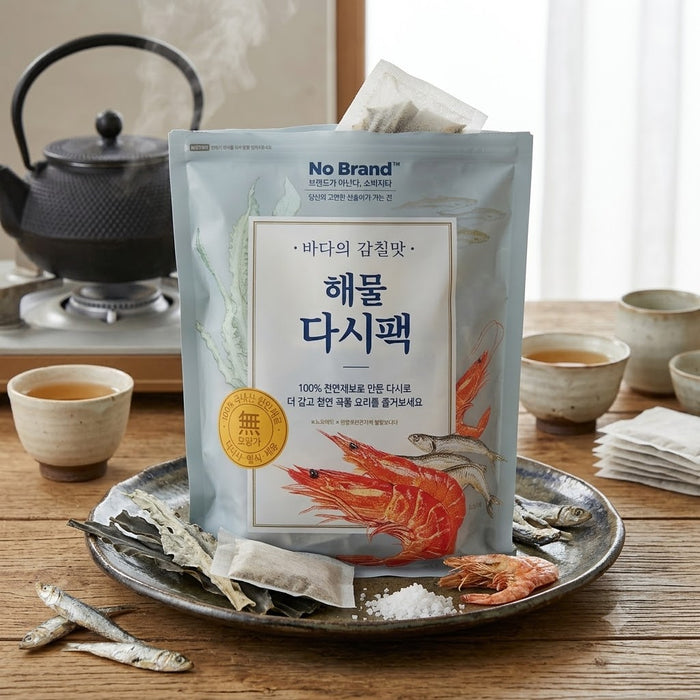 노브랜드 바다의 감칠맛 해물 다시팩 160g (16g × 10팩)