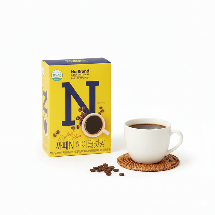 NoBrand Cafe N Hazelnut Instant Black Coffee Sticks 1g × 100