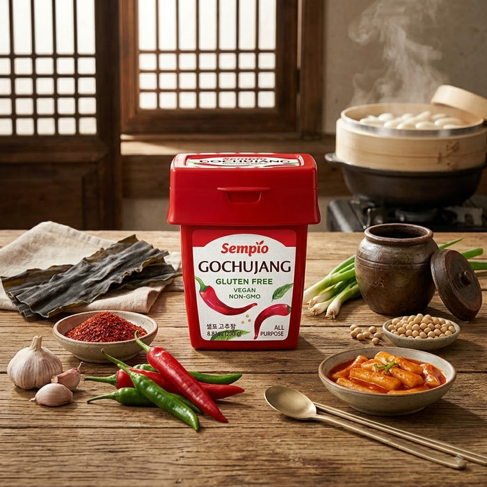 SEMPIO Gluten Free Gochujang 250g – Vegan Non-GMO Korean Red Chilli Paste
