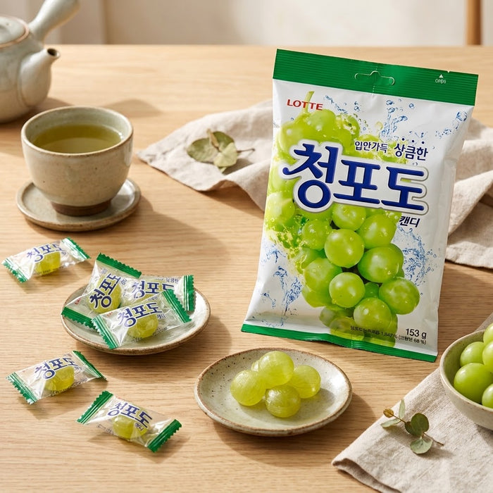 롯데 청포도 캔디 153g