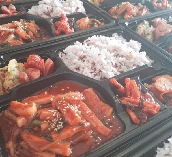OGANE Spicy Stir-Fried Squid Lunch Box