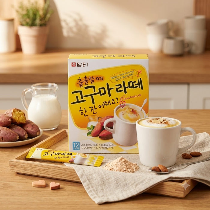 담터 고구마라떼 216g (18g × 12포)