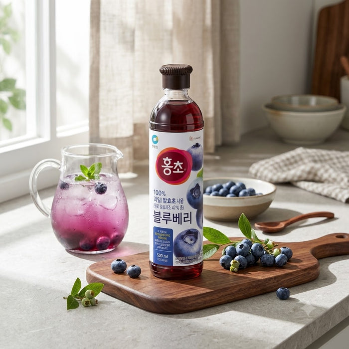 청정원 마시는 홍초 블루베리 500ml