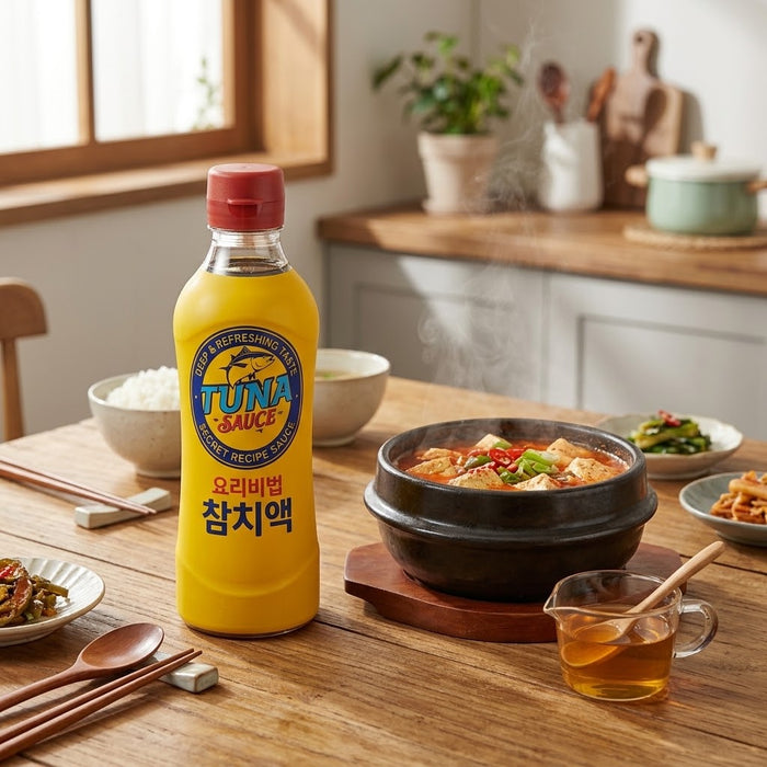 NOBRAND Tuna Extract Seasoning Sauce 900ml – Korean Chamchi Aek for Soups & Stews
