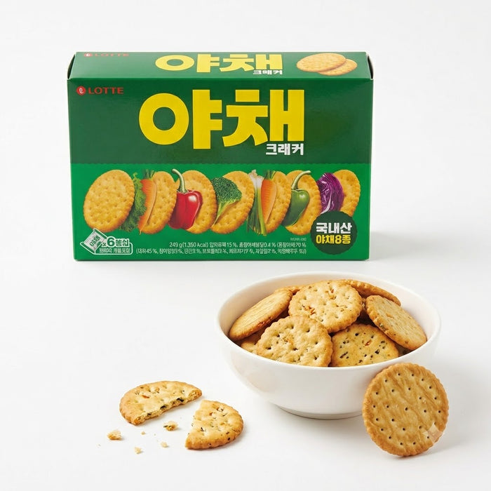 롯데 야채 크래커 249g (6개입)