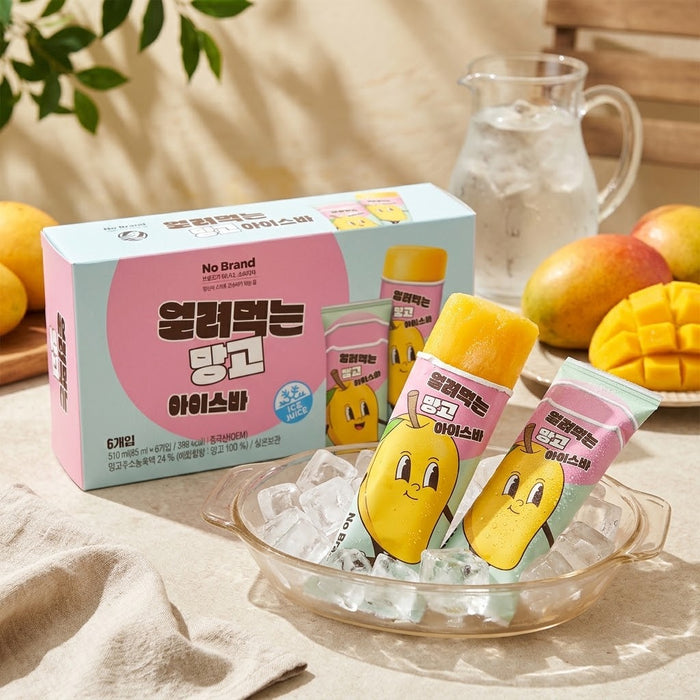 NOBRAND Freeze-at-Home Mango Ice Cream 510ml – 6 × 85ml Mango Ice Treats