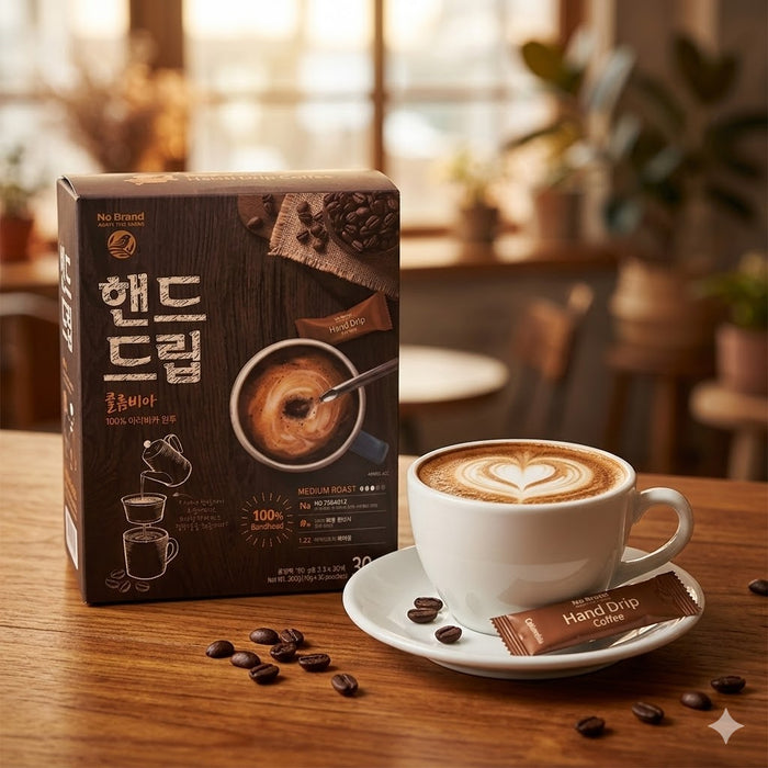 NoBrand Hand Drip Colombia Coffee Single Serve Drip Bags 30 Cups 189g