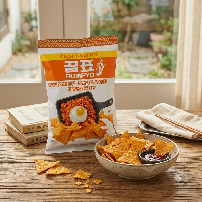 GOMPYO 泡菜炒饭味玉米纳乔脆片 190g