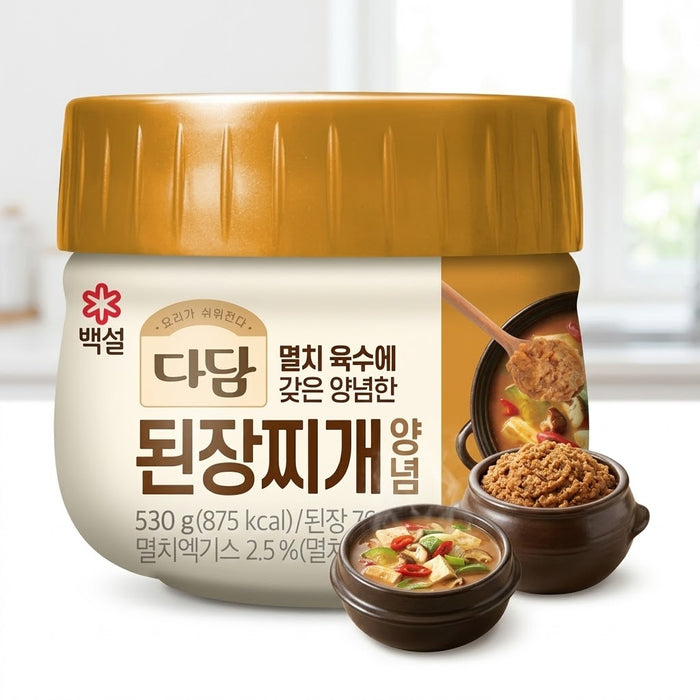 CJ Dadam Doenjang Jjigae Soybean Paste Stew Seasoning Sauce 530g