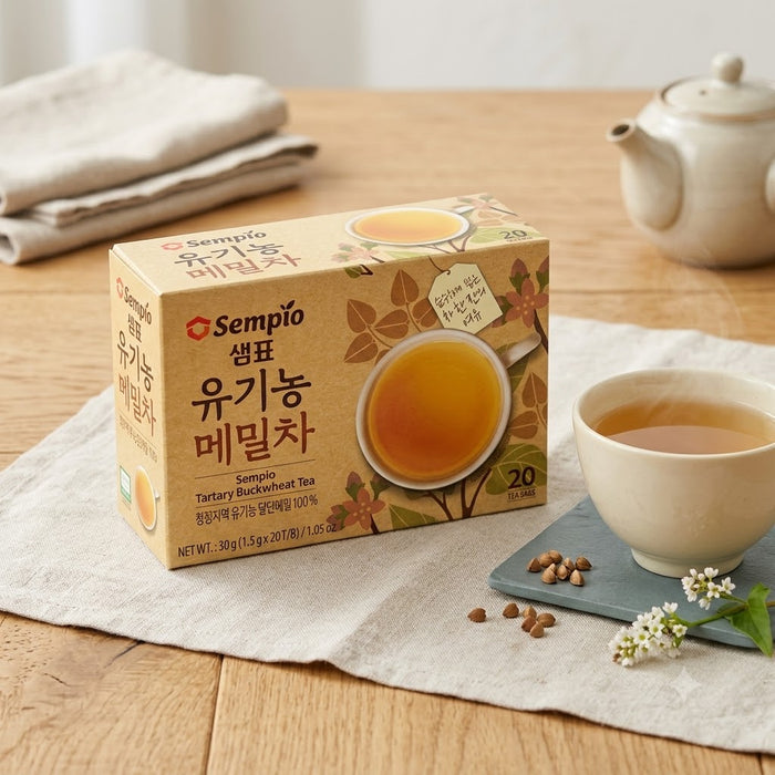 샘표 유기농 메밀차 30g (1.5g × 20티백)