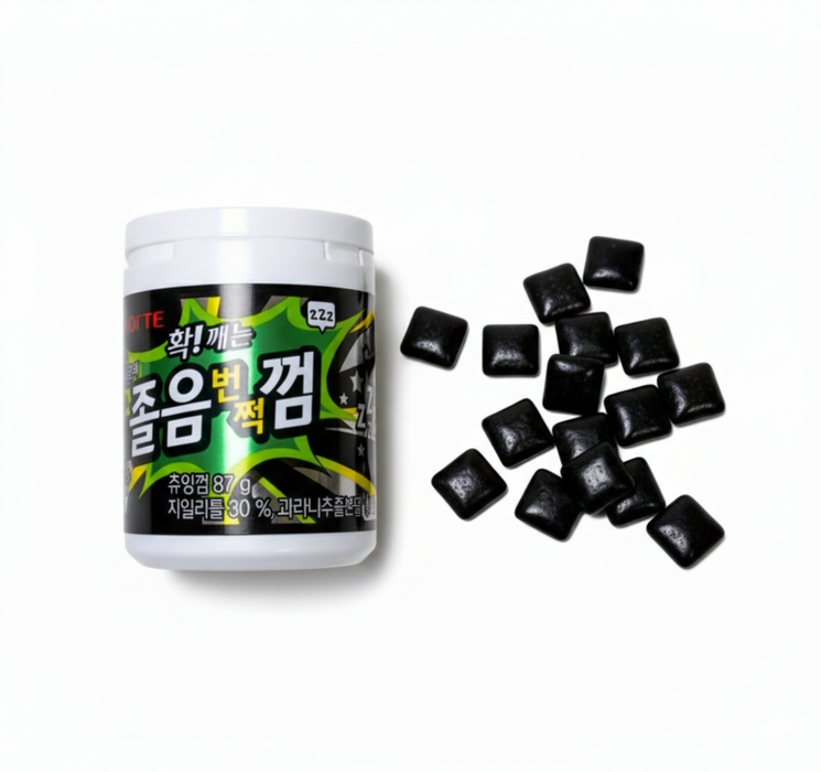 乐天无眠口香糖 87g | 含咖啡因的能量提升口香糖