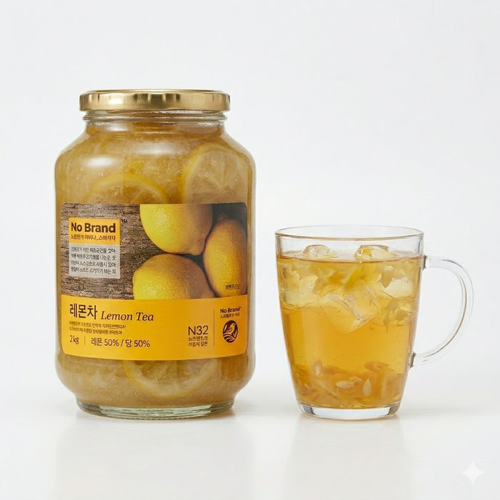 NoBrand Lemon Tea Korean Honey Lemon Marmalade Tea Drink Base 2kg