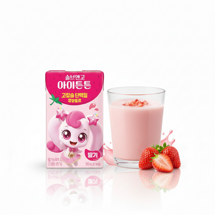 웅진 솔브앤고 아이튼튼 딸기 150ml