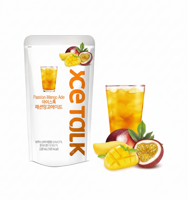 ICE TALK 百香芒果汽水饮料 230ml