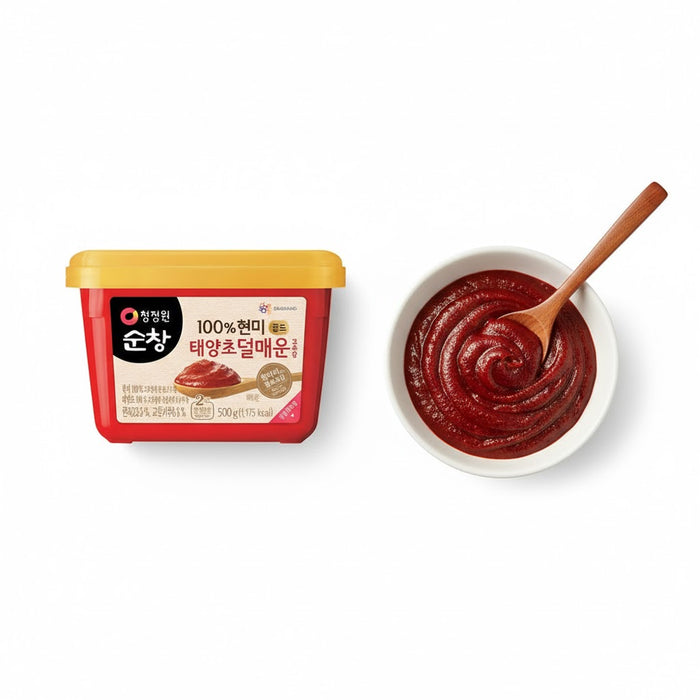 Chung Jung One Sunchang Mild Brown Rice Gochujang Korean Chili Paste 500g