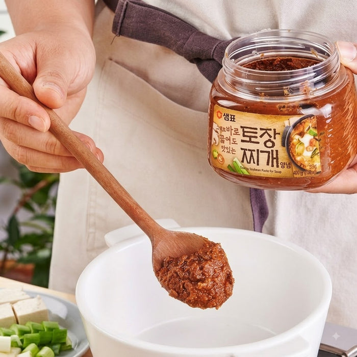 SEMPIO Tojang Jjigae Seasoning 450g – Ready-to-Use Korean Fermented Soybean Paste for Stew