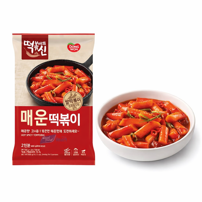 동원 떡볶이의신 매운떡볶이(2인분) 400g