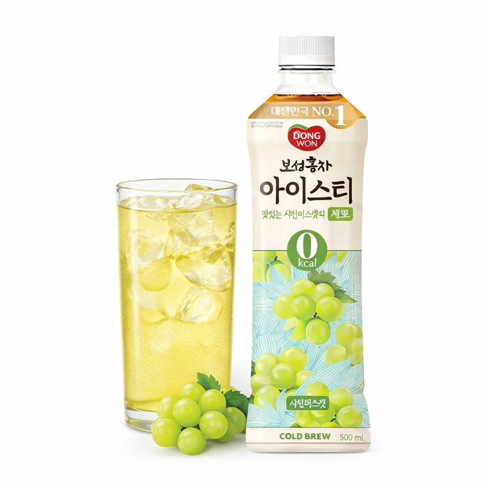 동원 보성홍차 아이스티 제로 샤인머스캣 500ml