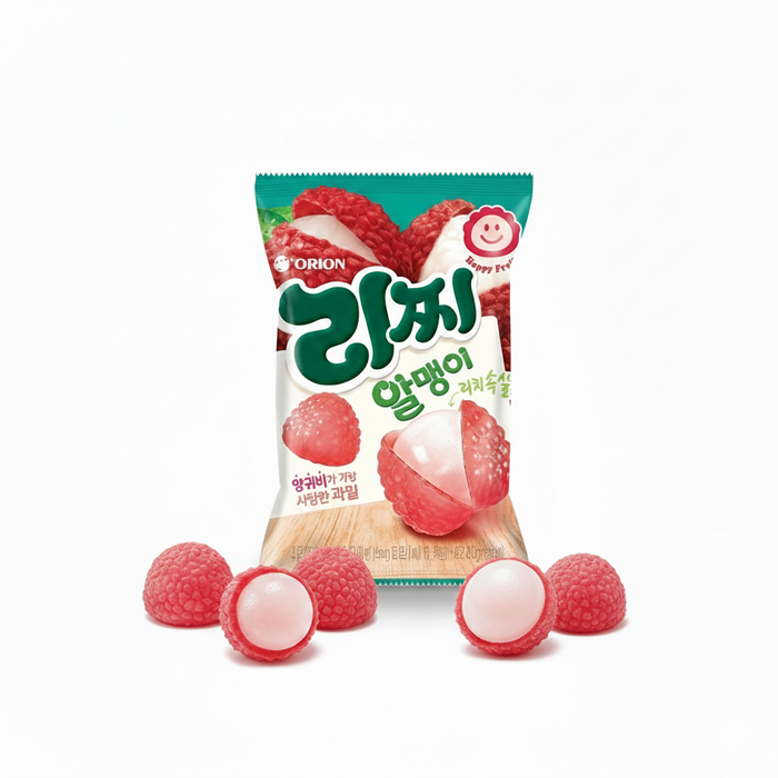 오리온 알맹이 리찌 67g 젤리