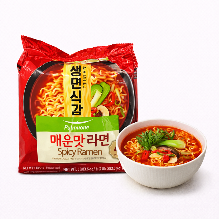 普乐美恩 生面口感 辣味 95.9g × 4