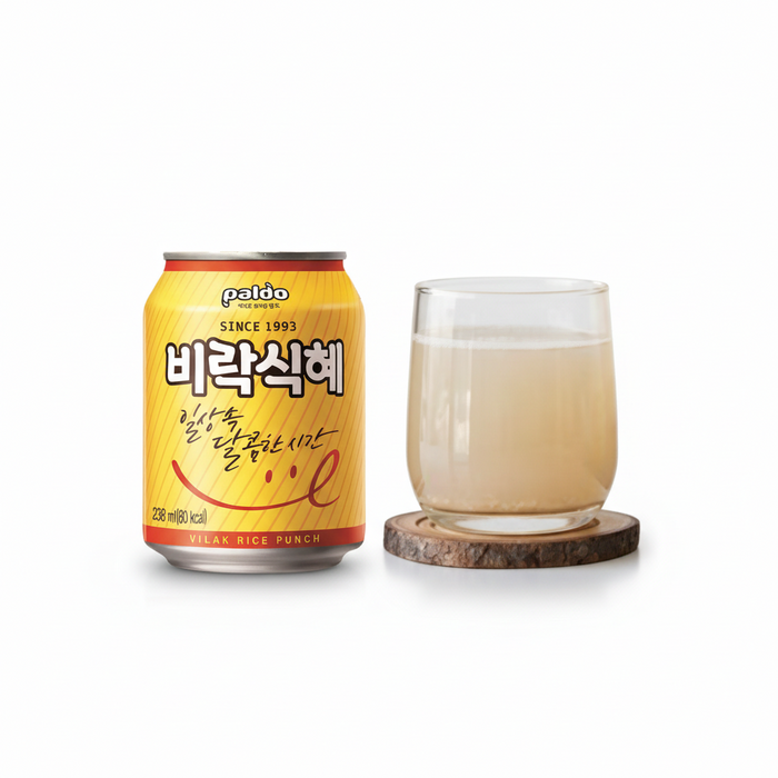 PALDO Birak Sikhye Korean Sweet Rice Punch 1500ml Bottle / 238ml Can