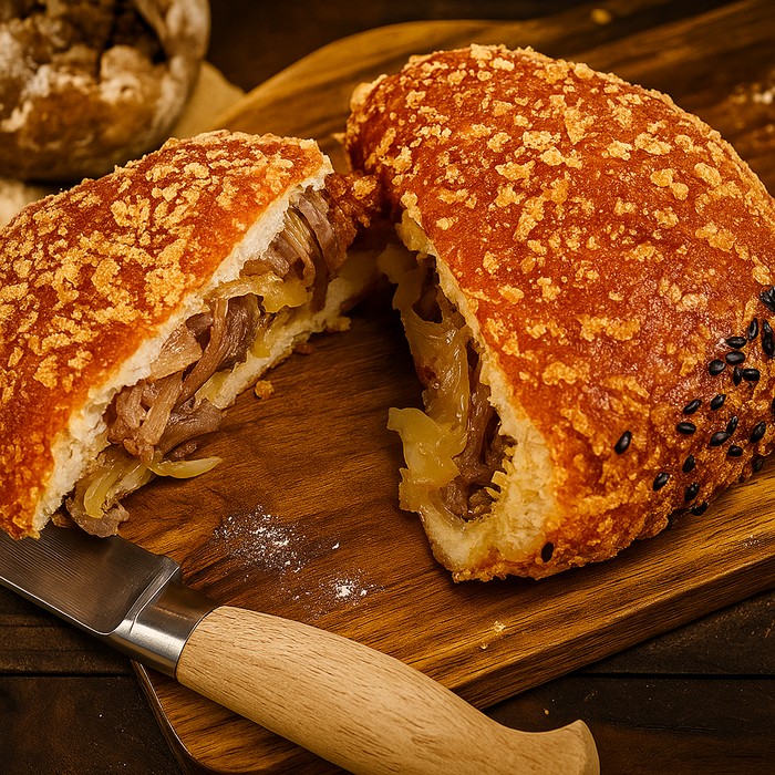 HOYHOY Korean Bulgogi Croquette 2pcs – Crispy Beef-Filled Bread Snack