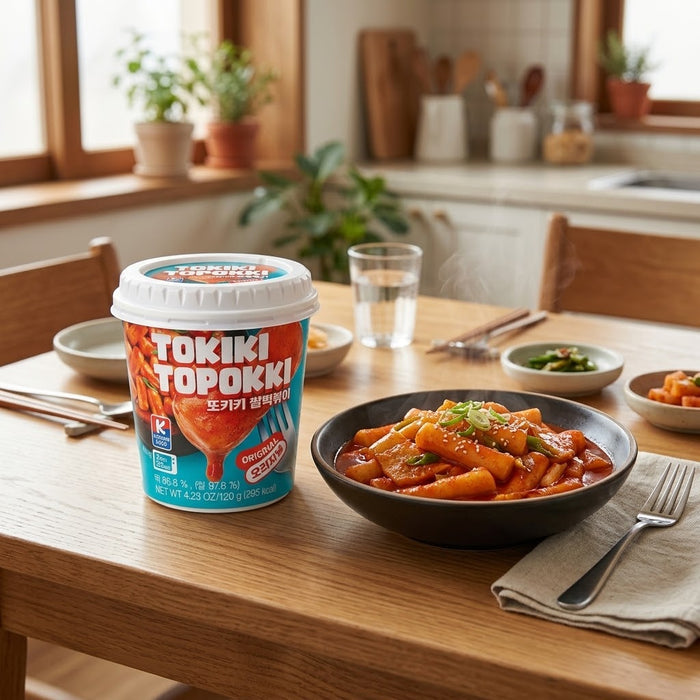 또키키 쌀떡볶이 오리지날 컵 120g