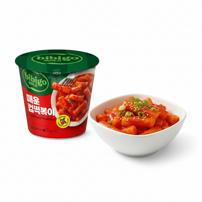 CJ 비비고 떡볶이컵 매운맛 125G