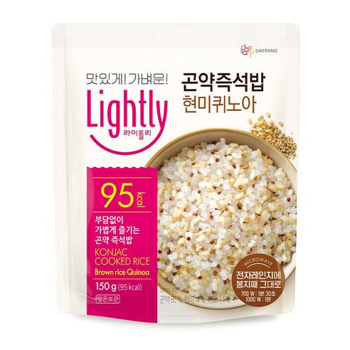 Chung Jung One Lightly Konjac Instant Rice (Oat / Brown Rice Quinoa) 150g