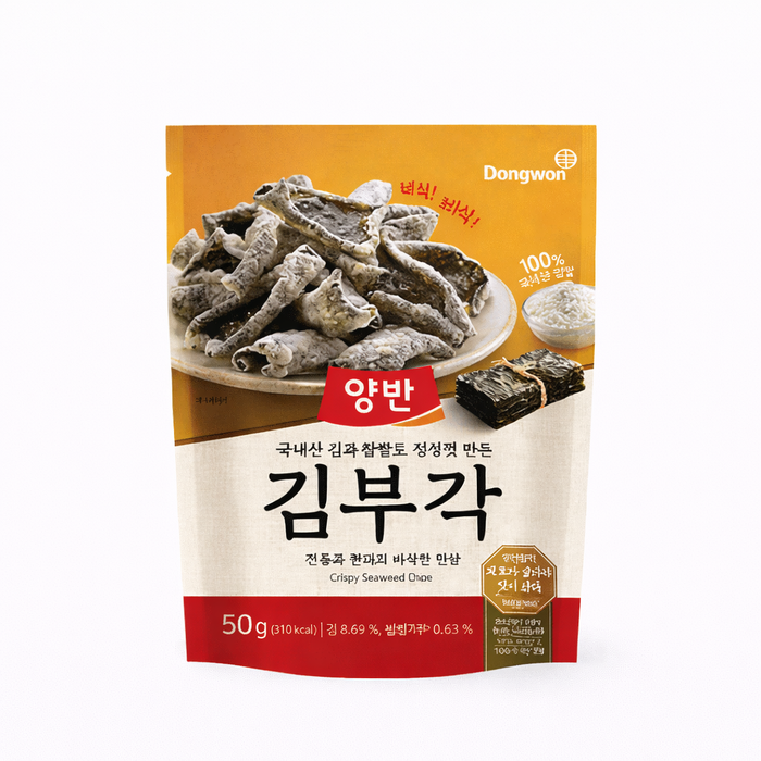 DONGWON Crispy Seaweed Chips Original Korean Snack 50g