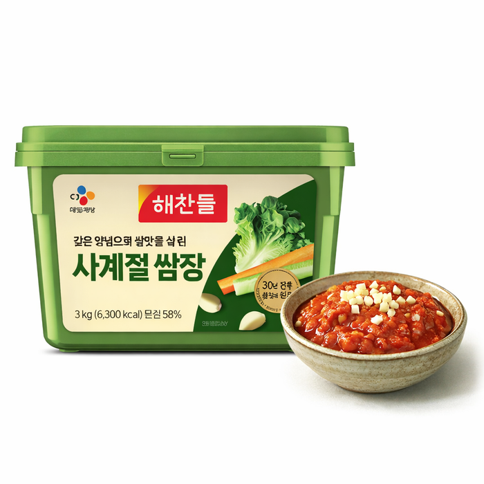 해찬들 쌈장 (사계절) 3kg