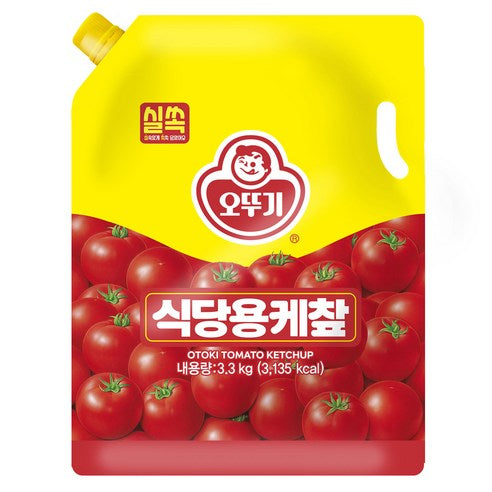 오뚜기 토마토 케첩 500g / 1kg / 3.3kg – 진하고 정통 한국산 토마토 케첩