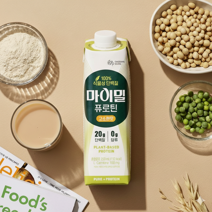 청정원 마이밀 프로틴 드링크 오리지널/초코 250ml