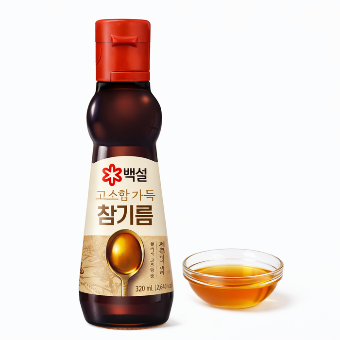 CJ 백설 고소함가득 참기름 320ml