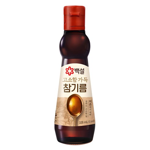 CJ 백설 고소함가득 참기름 320ml