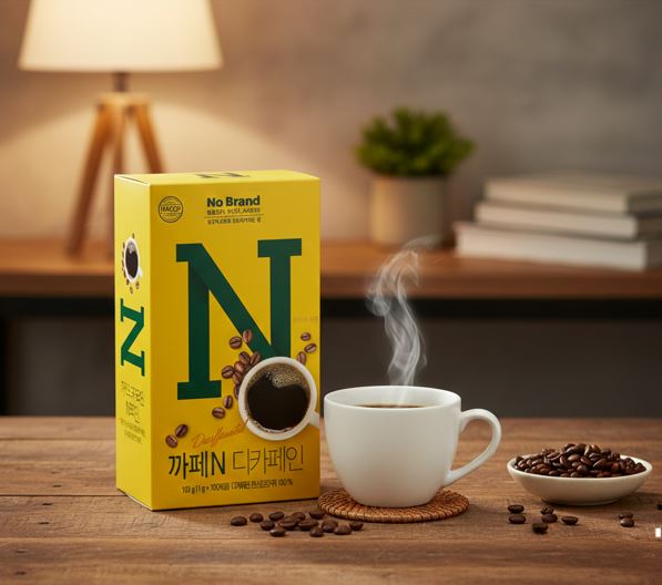 NoBrand Cafe N Decaffeinated Instant Coffee Sticks 1g × 100 – 100% Decaf Black Coffee
