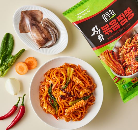 普美安 直火炒海鲜辣面 2人份 (406.8g)