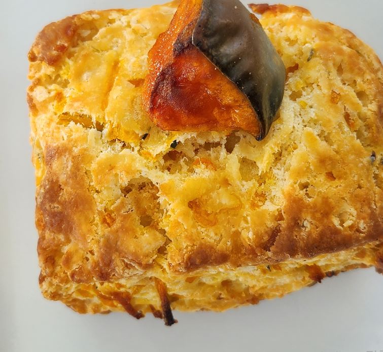 HOY HOY Pumpkin Scone 2pcs– Soft & Buttery with Natural Pumpkin Flavor