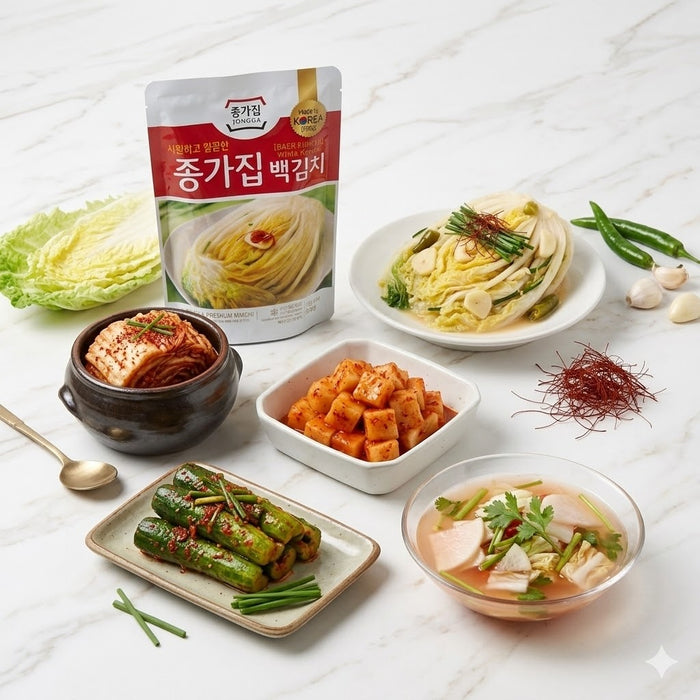 宗家 白泡菜 500g