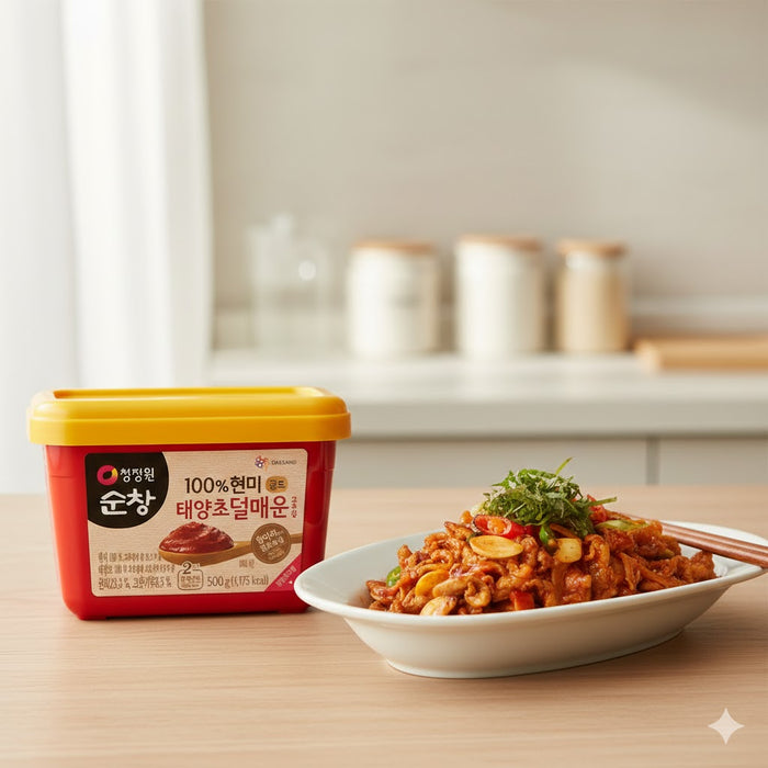 Chung Jung One Sunchang Mild Brown Rice Gochujang Korean Chili Paste 500g