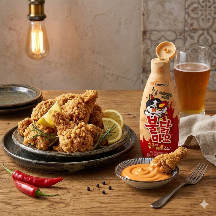 삼양불닭소스 (까르보/불닭마요/스리라차) - Asianfoodnz