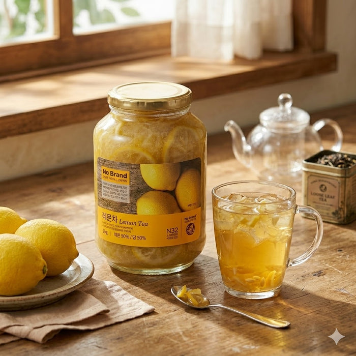 NoBrand Lemon Tea Korean Honey Lemon Marmalade Tea Drink Base 2kg