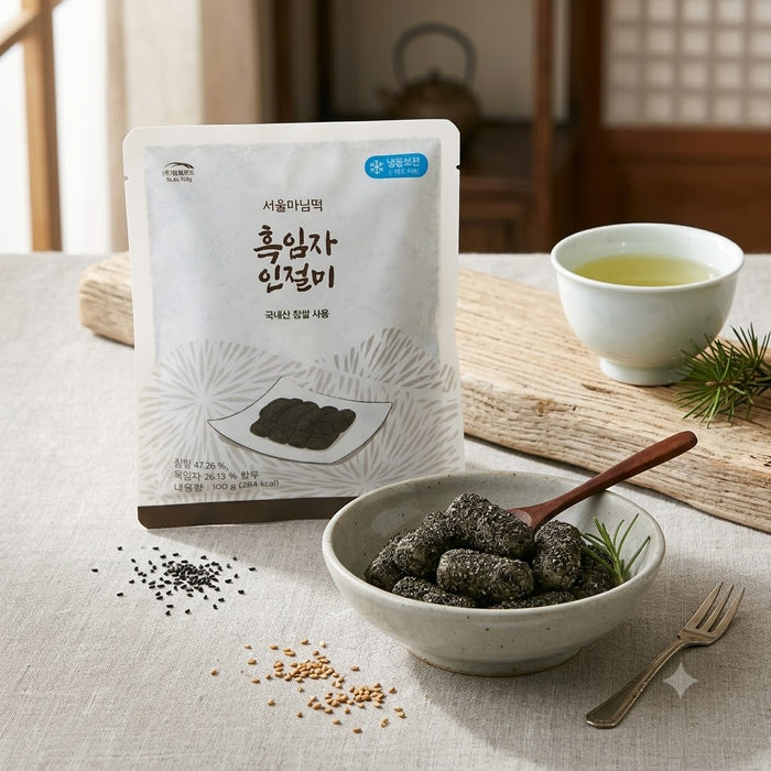 RODEMFOOD 首尔妈妈 黑芝麻糯米年糕（冷冻）100g